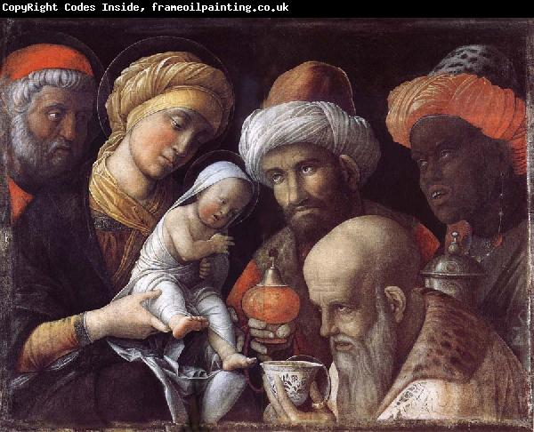 Andrea Mantegna The adoration of the Konige